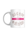 Tasse "Glück ist es, eine Tante wie dich zu haben"