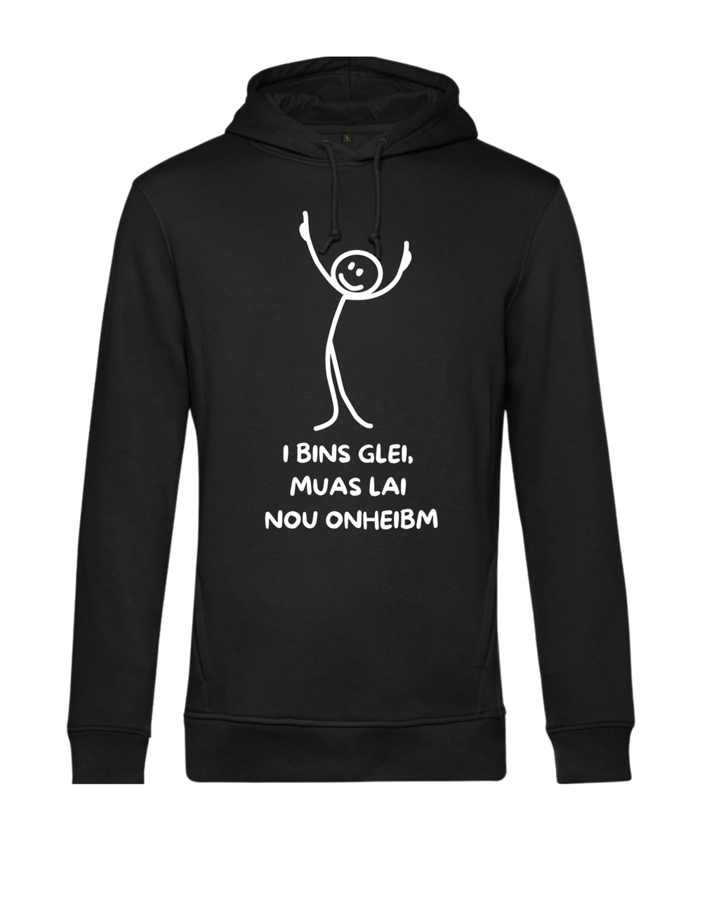 Hoodie - i bins glei...