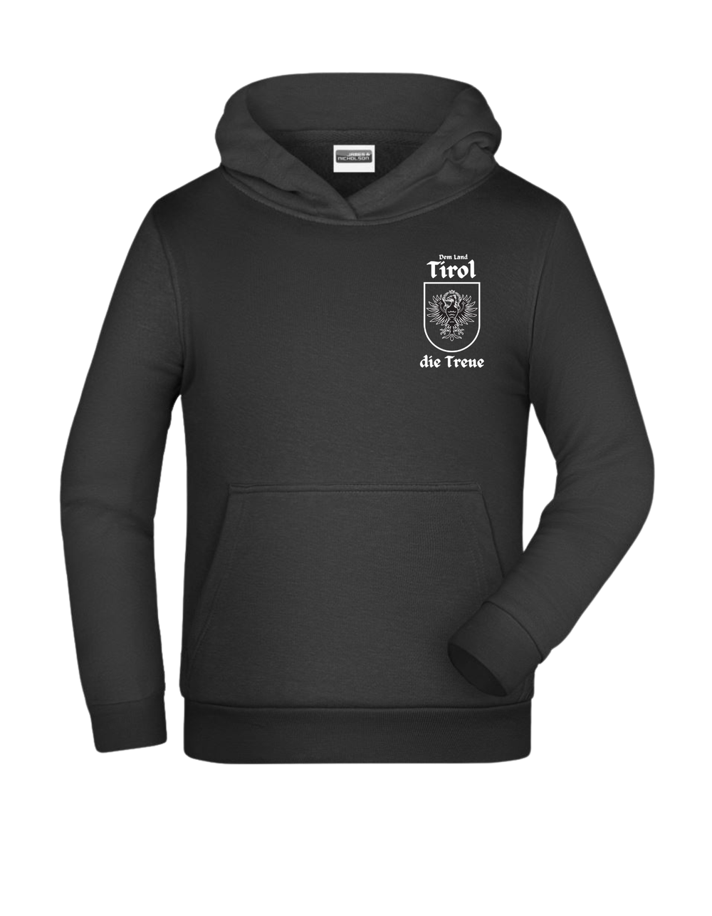 Kinder Hoodie - dem Land Tirol die Treue