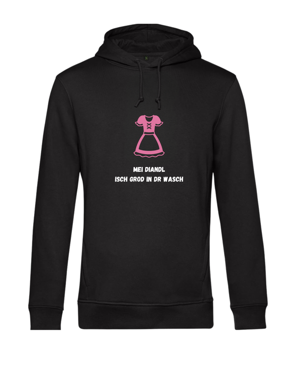 Hoodie - mei Diandl isch grod in dr Wasch
