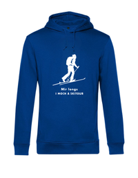 Hoodie - mir longs, i moch a Skitour