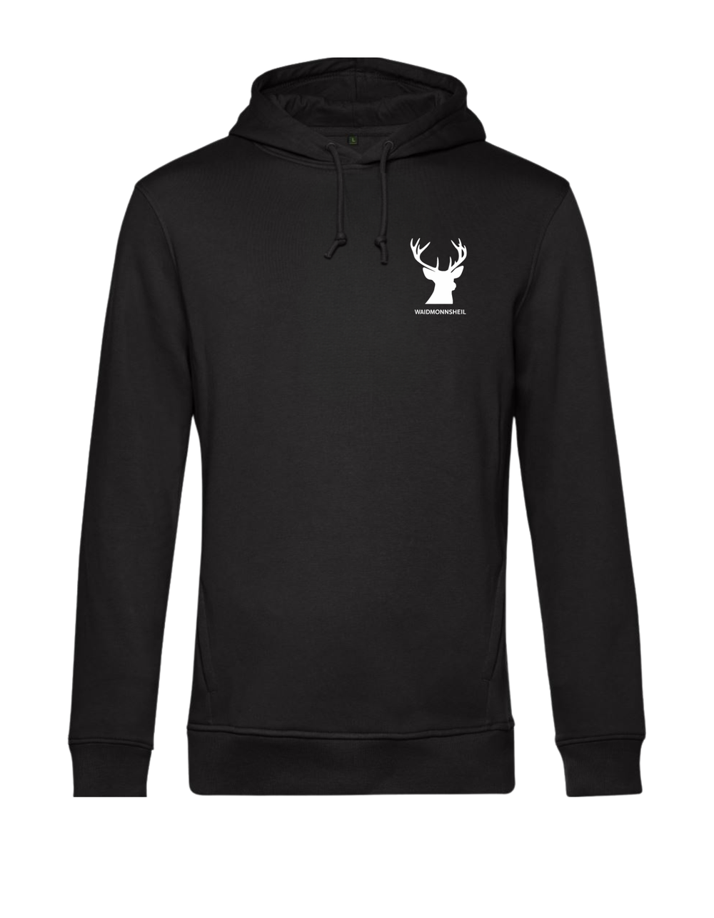 Hoodie - Waidmonnsheil Hirsch klein