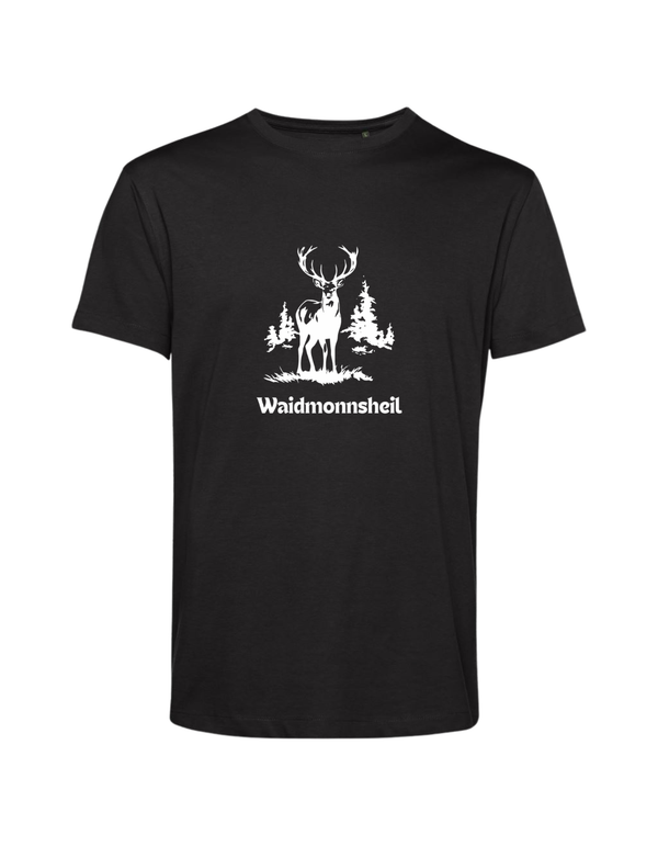 Waidmonnsheil Hirsch groß - Shirt Herren