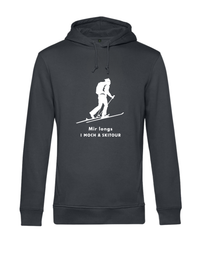 Hoodie - mir longs, i moch a Skitour