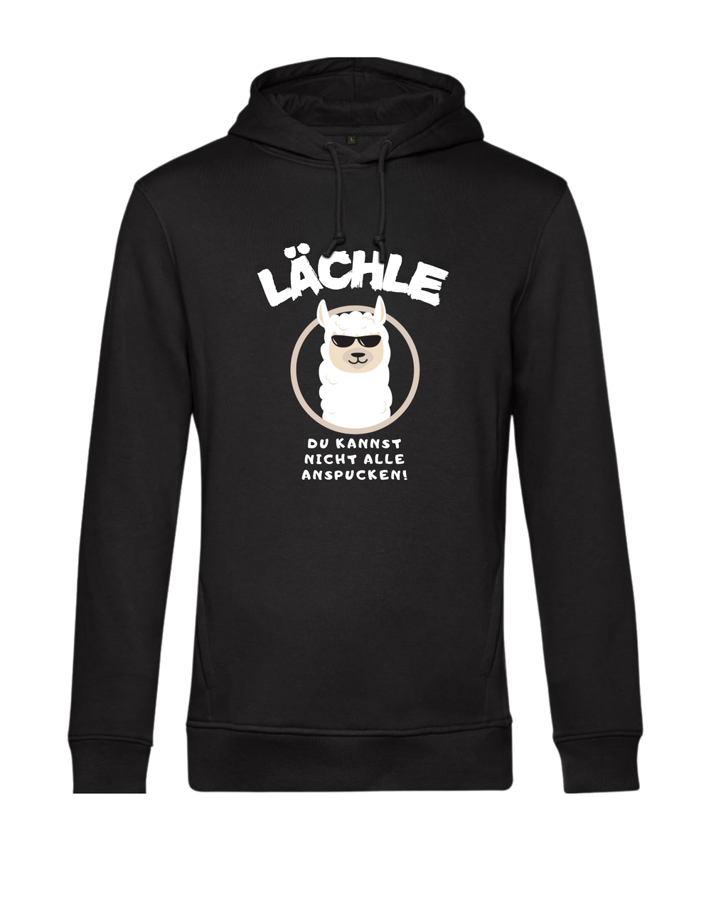 Hoodie - lächle, du kannst sie nicht alle anspucken
