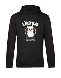 Hoodie - lächle, du kannst sie nicht alle anspucken