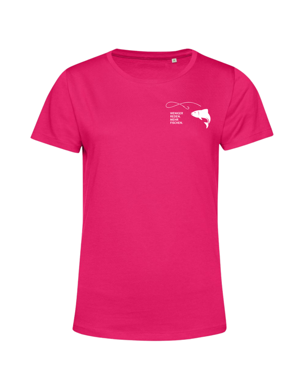 weniger reden, mehr fischen, klein - Shirt Damen