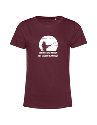 nichts geangelt ist auch gefischt - Shirt Damen