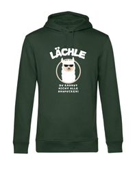 Hoodie - lächle, du kannst sie nicht alle anspucken