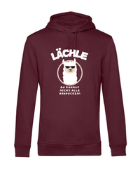 Hoodie - lächle, du kannst sie nicht alle anspucken