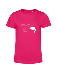weniger reden, mehr fischen, groß - Shirt Damen
