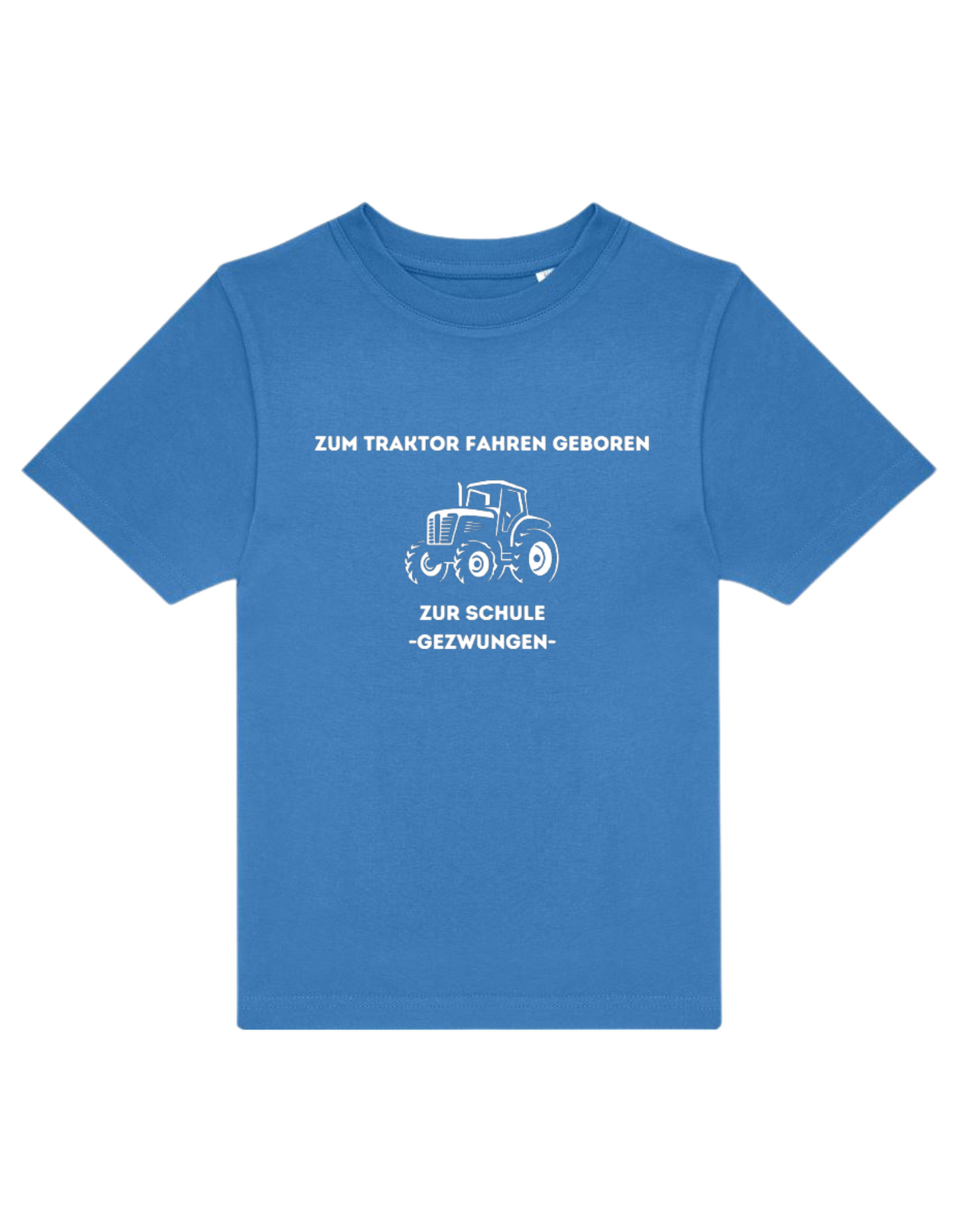 zum Traktor fahren geboren... - Shirt Kinder