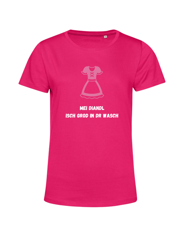 mei Diandl isch grod in dr Wasch - Shirt Damen