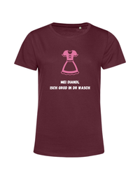 mei Diandl isch grod in dr Wasch - Shirt Damen