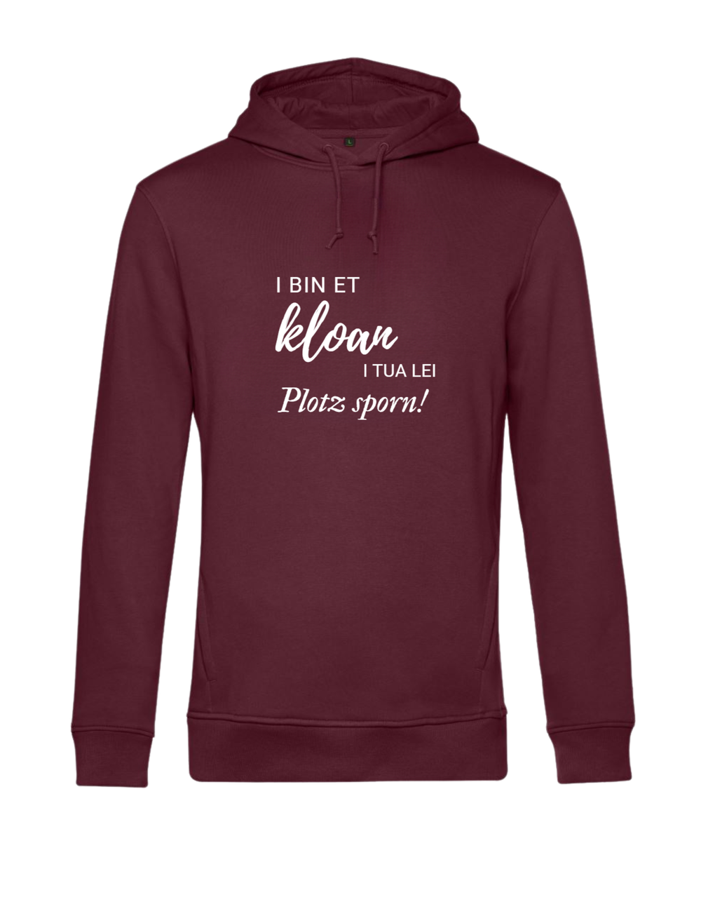 Hoodie - i bin et kloan...