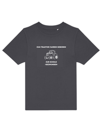 zum Traktor fahren geboren... - Shirt Kinder