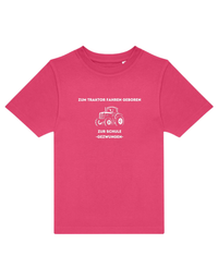 zum Traktor fahren geboren... - Shirt Kinder