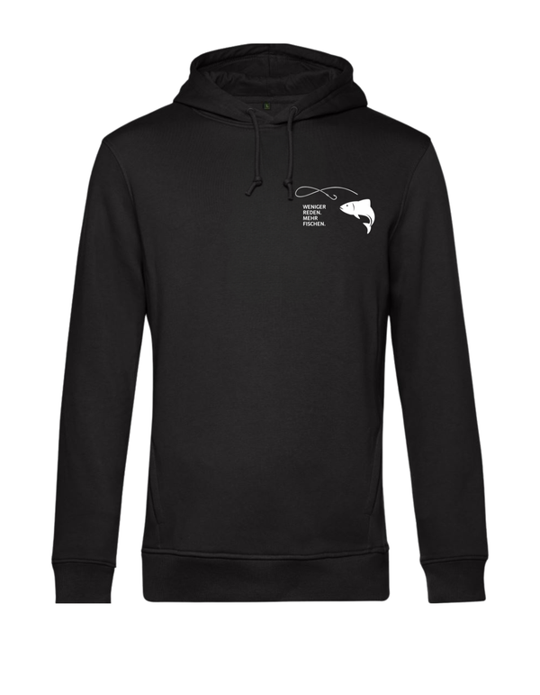 Hoodie - weniger reden, mehr fischen, klein