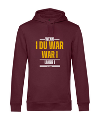 Hoodie - wenn i du war...