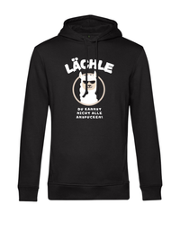 Hoodie - lächle, du kannst sie nicht alle anspucken