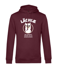 Hoodie - lächle, du kannst sie nicht alle anspucken