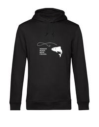 Hoodie - weniger reden, mehr fischen, groß
