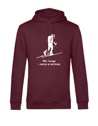 Hoodie - mir longs, i moch a Skitour