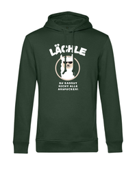 Hoodie - lächle, du kannst sie nicht alle anspucken