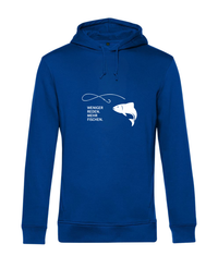 Hoodie - weniger reden, mehr fischen, groß