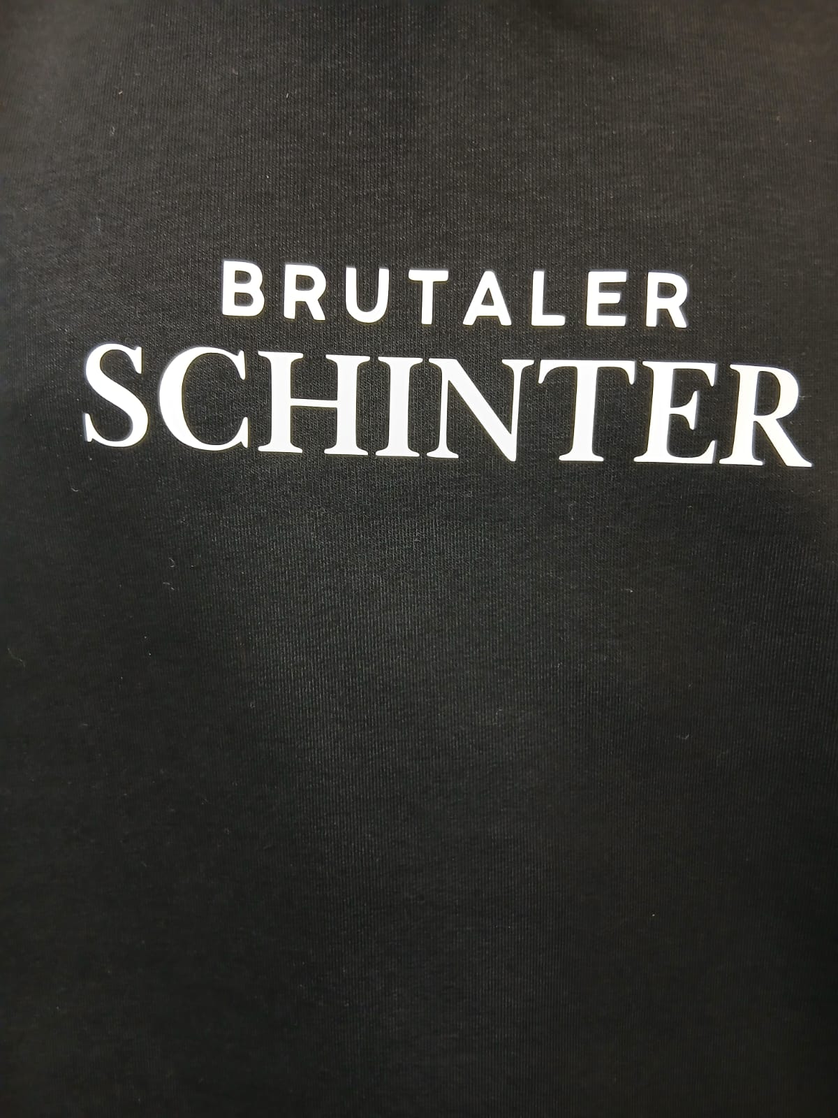 Hoodie - brutaler Schinter