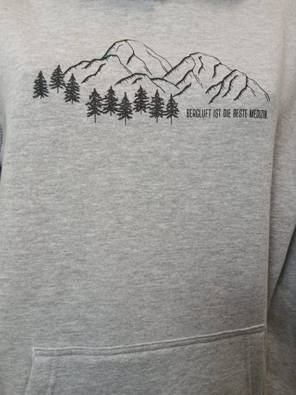 Hoodie- Bergluft ist die beste Medizin