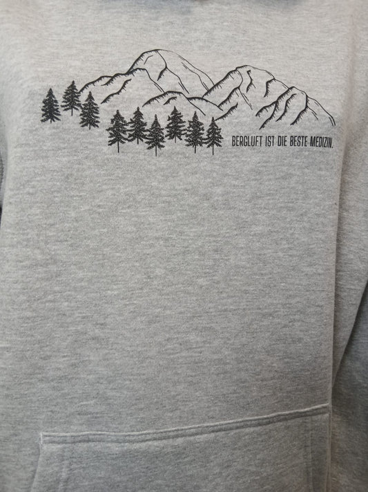 Hoodie- Bergluft ist die beste Medizin