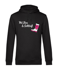 Hoodie "Mit Herz & Stollstiefl"
