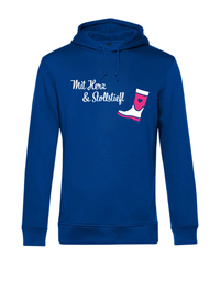 Hoodie "Mit Herz & Stollstiefl"