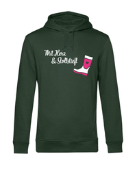 Hoodie "Mit Herz & Stollstiefl"