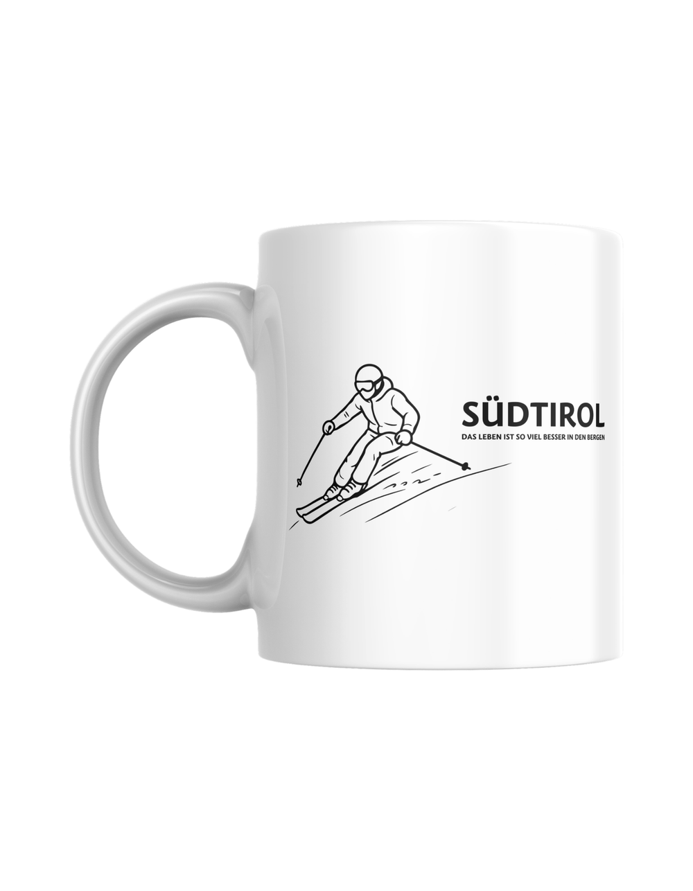 Tasse | Skifahrer Südtirol