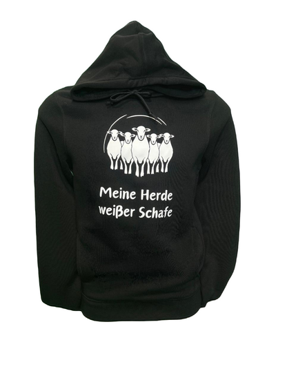 Meine Herde weißer Schafe, Pullover unisex