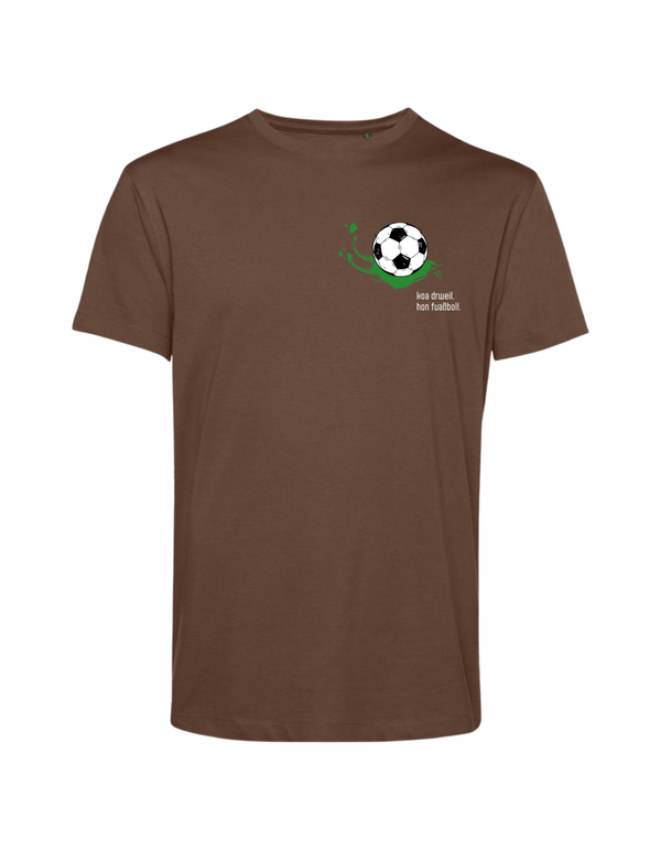Tshirt Herren "koa drweil. hon fuaßboll."
